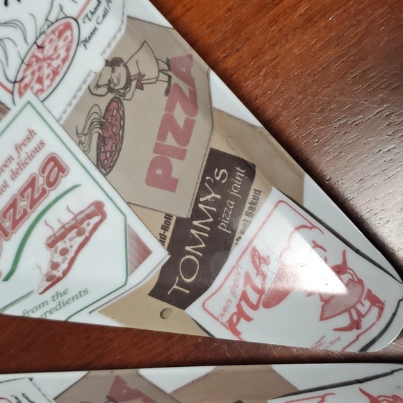 Bed Bath and Beyond Decorative Pizza 🍕 plates 🍽 😋 - Picture 3 of 4